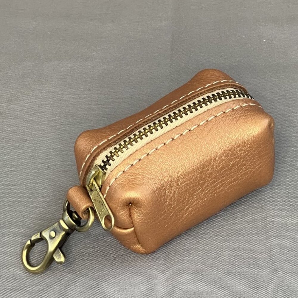Portland Leather, Cold Brew Tote Bag NWT, with Alpine Bag, Dopp Keychain, Scarf - Picture 13 of 14